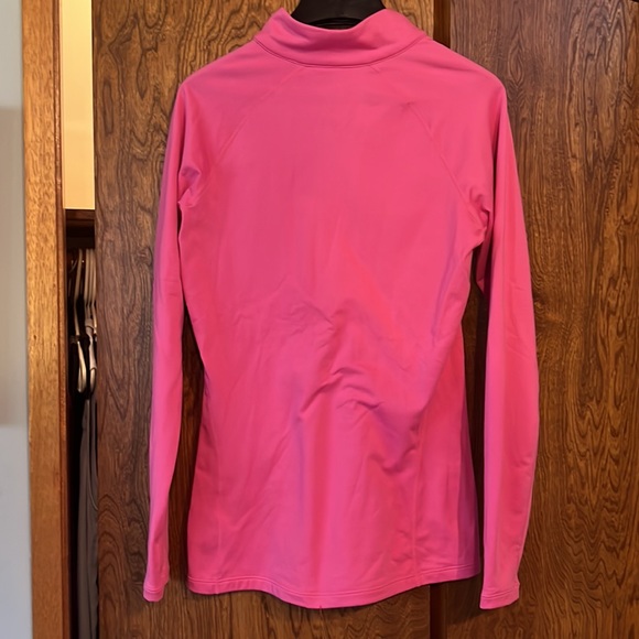 Pink Nike Pro Combat Pullover 1/4 Zip - Picture 3 of 4